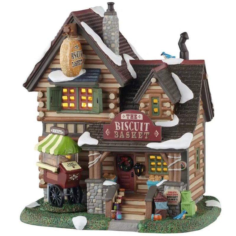 Lemax Vail Village Lighted Building: The Biscuit Basket #55330