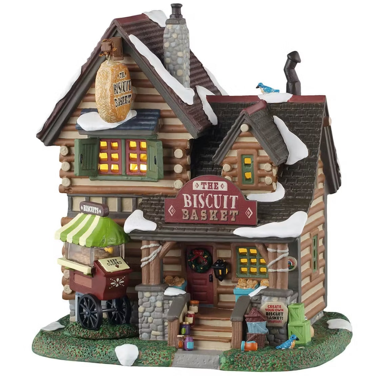 Lemax Vail Village Lighted Building: The Biscuit Basket #55330