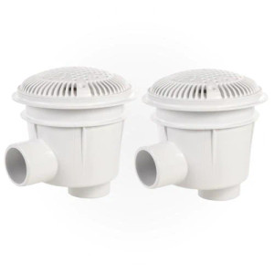 Hayward 8" Dual Suction Outlet With Adjustable Collar, Pack of 2, WG1154SPAK2